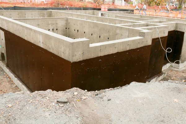 Cannon St basement foundations