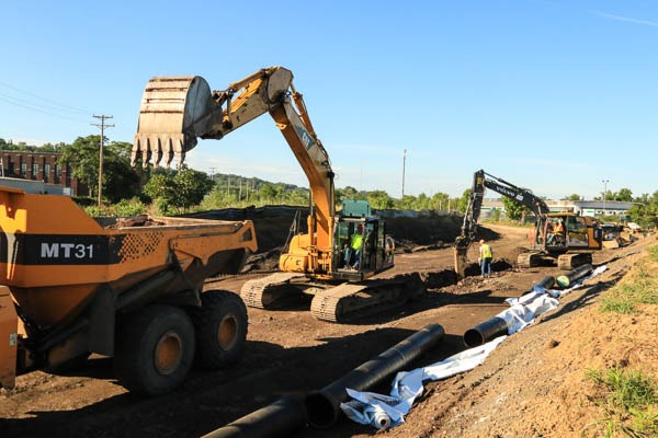 South Troy excavating